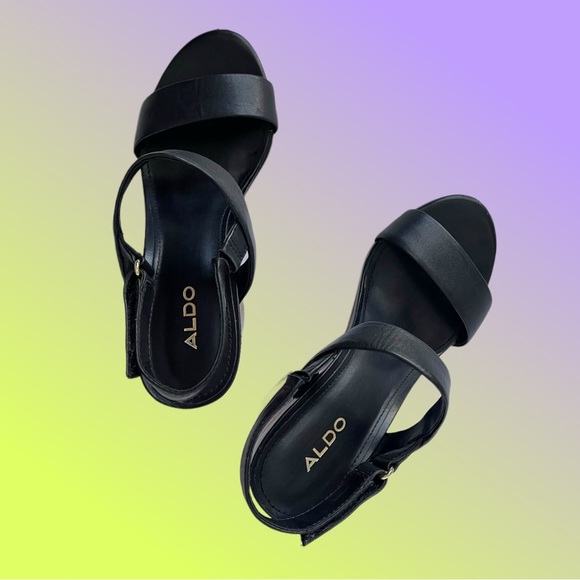 Aldo Chunky Pump Sandals - Picture 3 of 5